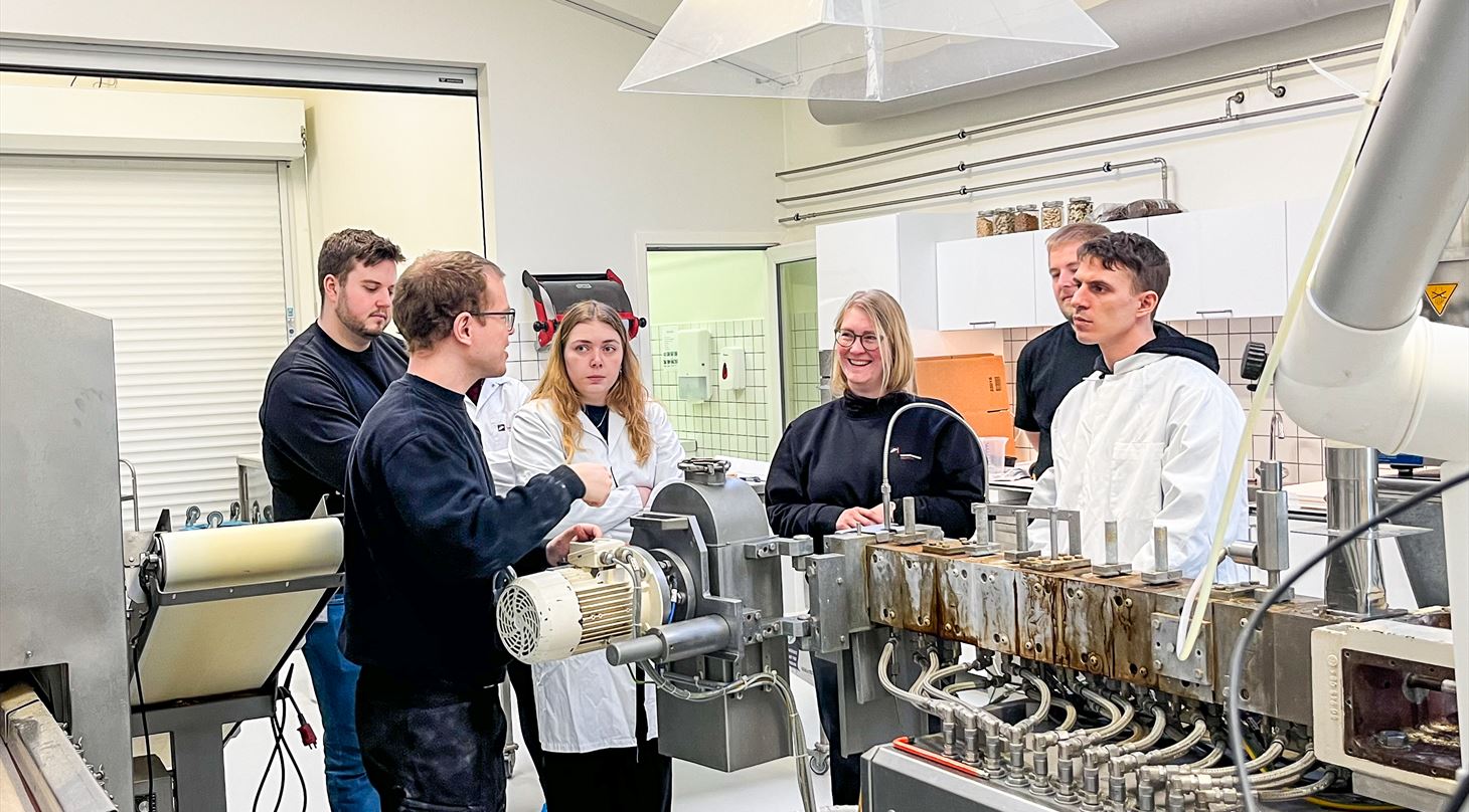 Udvilkingsdag på fødevareekstruder